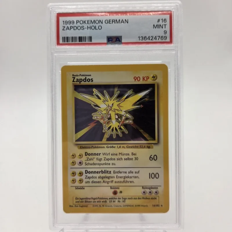 Zapdos Holo PSA 9